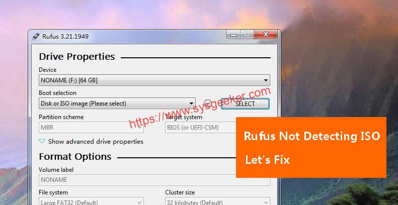 You are currently viewing 5 Ways to Fix Rufus Not Detecting ISO File on Windows 11
