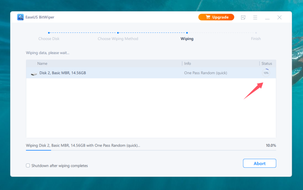 How to completely wipe a usb drive and make data unrecoverable