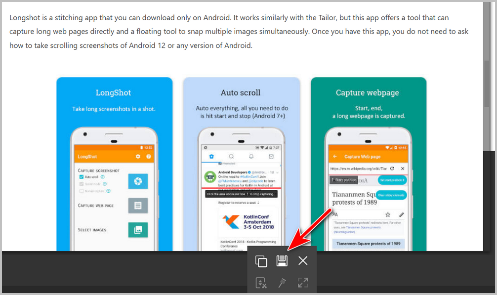 saving scrolling screenshots