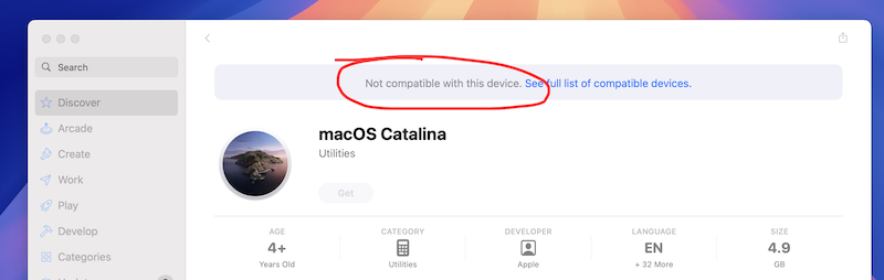 catalina os