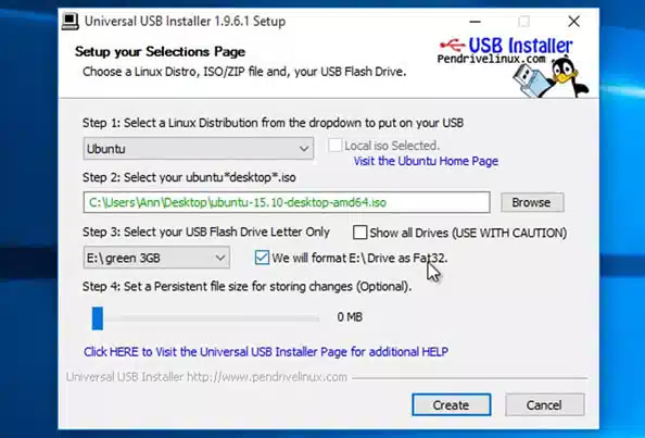 Universal USB Installer 