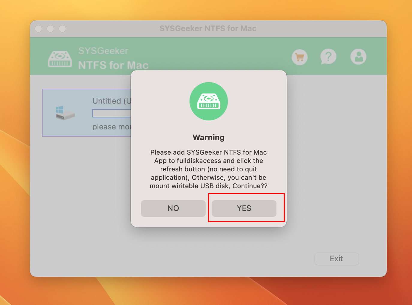 install NTFS for Mac tool