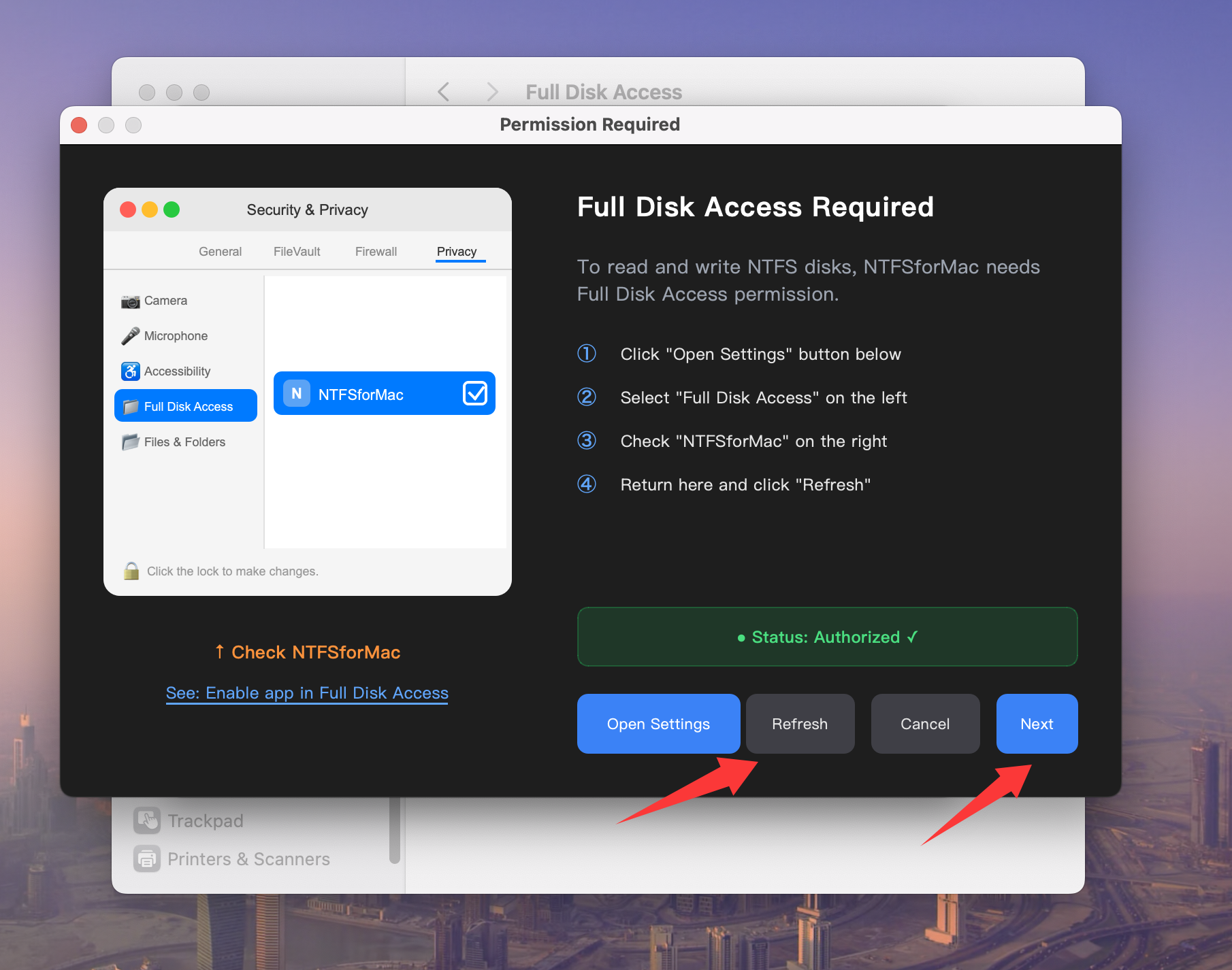 install NTFS for Mac tool