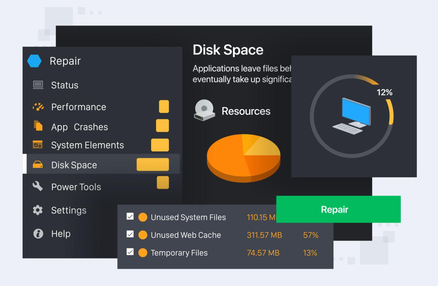 Cleanup disk