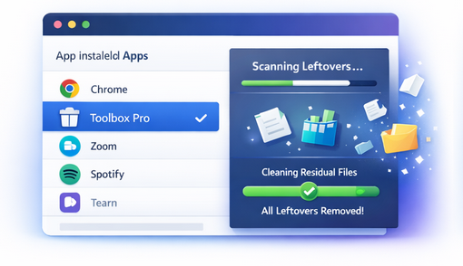 Uninstall stubborn apps 