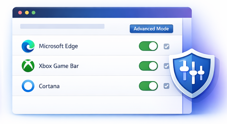 Uninstall Windows system apps 