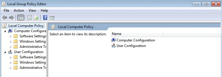 Disable Write Protection using Local Group Policy Editor