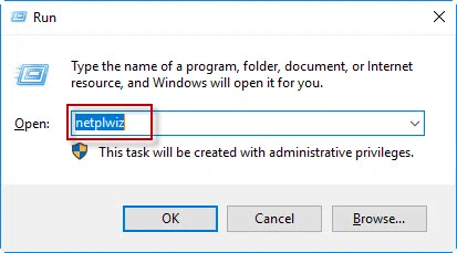 netplwiz